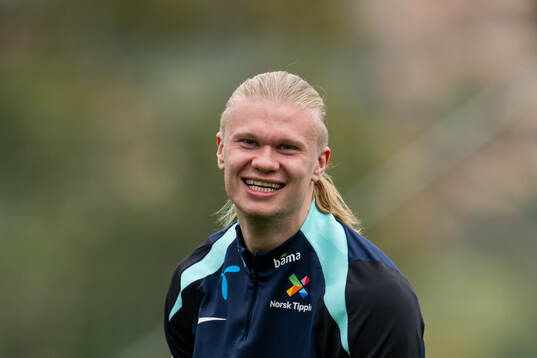 Erling Braut Haaland of the Norwegian national football team