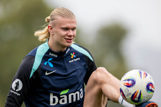 Erling Braut Haaland of the Norwegian national football team
