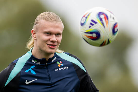Erling Braut Haaland of the Norwegian national football team