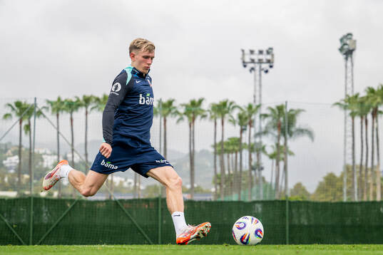 Marcus Holmgren Pedersen of the Norwegian national football