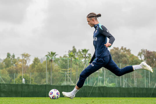 Thelo Aasgaard of the Norwegian national football team