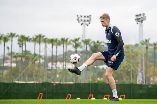 Torbjørn Lysaker Heggem of the Norwegian national football