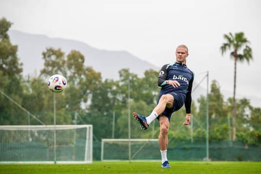Erling Braut Haaland of the Norwegian national football team