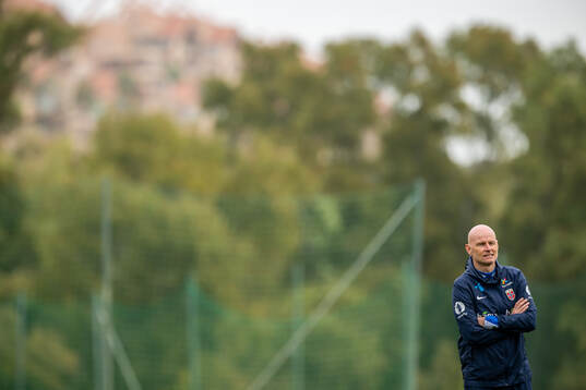 Ståle Solbakken, head coach of the Norwegian national