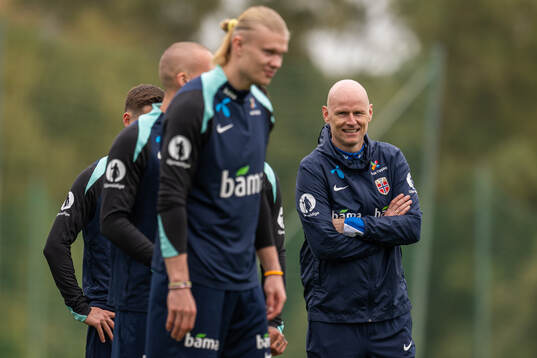 Ståle Solbakken, head coach of the Norwegian national