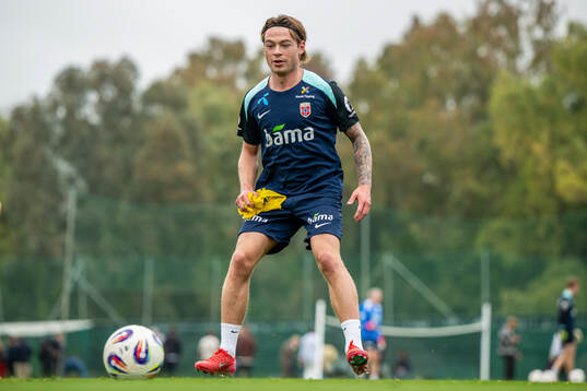Patrick Berg of the Norwegian national football team