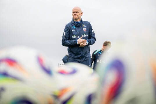 Ståle Solbakken, head coach of the Norwegian national