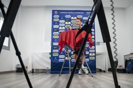 Martin Ødegaard of the Norwegian national football team