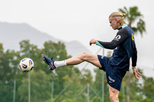 Erling Braut Haaland of the Norwegian national football team