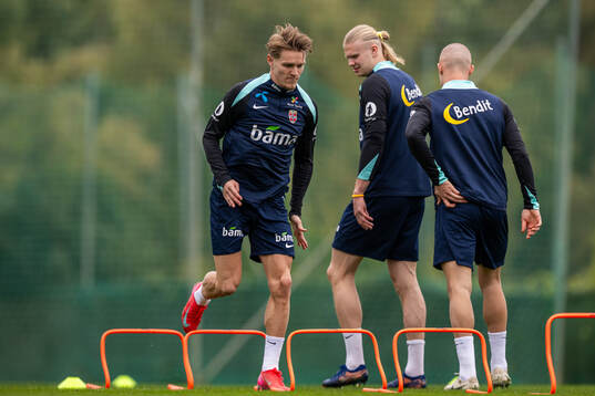 Martin Ødegaard of the Norwegian national football team