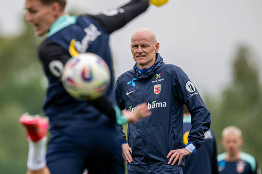 Ståle Solbakken, head coach of the Norwegian national