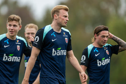 Sondre Langås of the Norwegian national football team