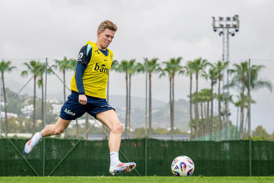Jens Petter Hauge of the Norwegian national football team