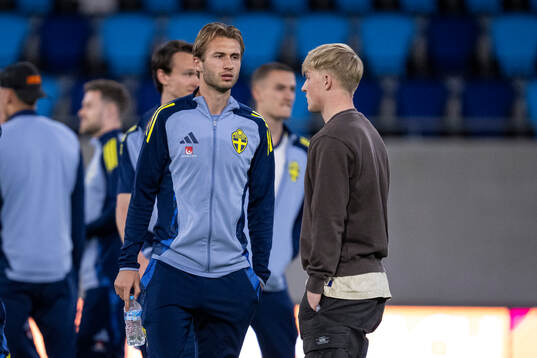 Benjamin Nygren and Melker Widell of the Swedish men's