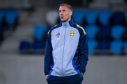Goalkeeper Robin Olsen of the Swedish men's national