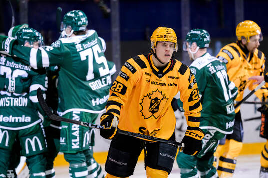 Skellefteås Michael Brandsegg-Nygård deppar