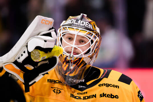 Skellefteås målvakt Linus Söderström