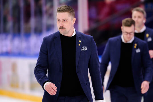Skellefteås tränare Pierre Johnsson deppar
