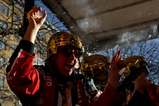 Bläddra bland fler bilder av Ishockey, SDHL, Frölunda, Guldfirande