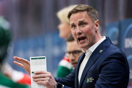 Frölundas tränare Roger Rönnberg