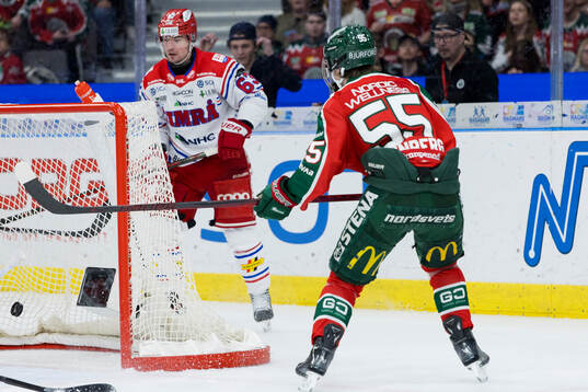 Frölundas Ivar Stenberg gör 2-2