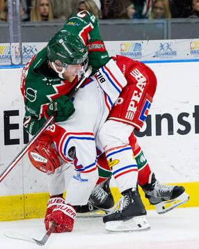 Frölundas Christian Folin och Timrås Per Svensson