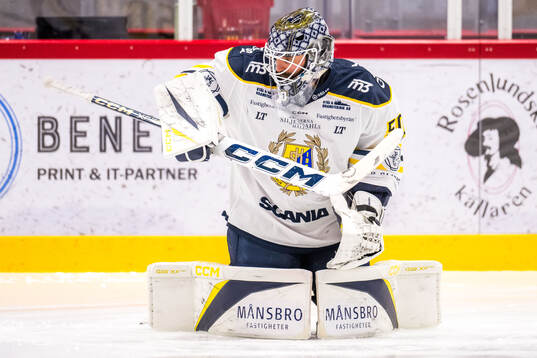 Södertäljes målvakt Frans Tuohimaa