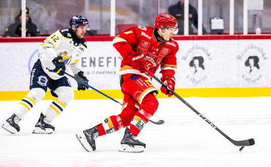 Södertäljes Viktor Liljegren och Kalmars Martin Schreiber