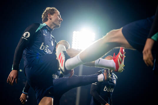 Sander Berge of the Norwegian national football team