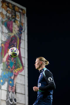 Erling Braut Haaland of the Norwegian national football team