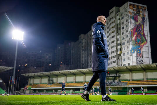 Ståle Solbakken, head coach of the Norwegian national