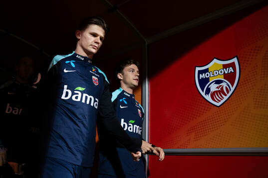 David Møller Wolfe and Felix Horn Myhre of the Norwegian