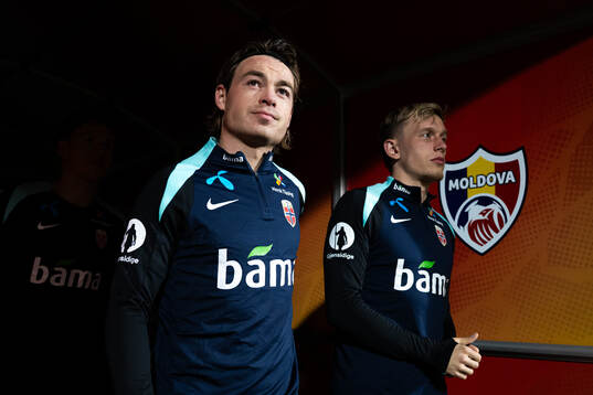 Patrick Berg and Marcus Holmgren Pedersen of the Norwegian
