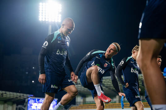 Leo Østigård and Erik Botheim of the Norwegian national