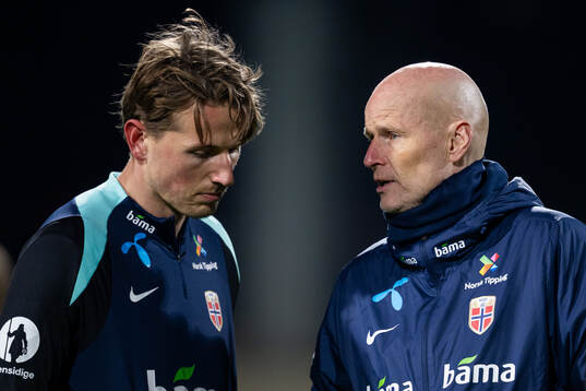 Ståle Solbakken, head coach of the Norwegian national