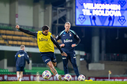 Aron Dønnum of the Norwegian national football team