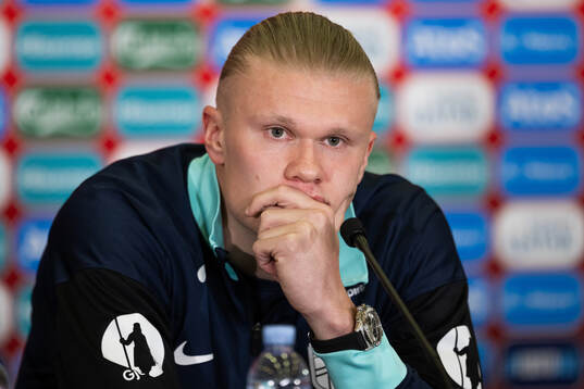 Erling Braut Haaland of the Norwegian national football team