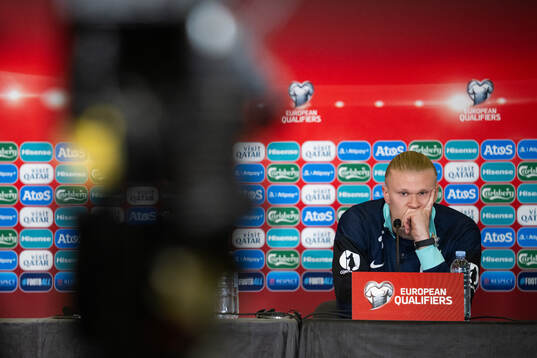 Erling Braut Haaland of the Norwegian national football team