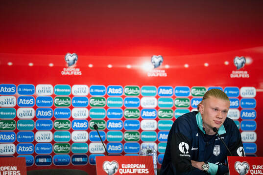 Erling Braut Haaland of the Norwegian national football team