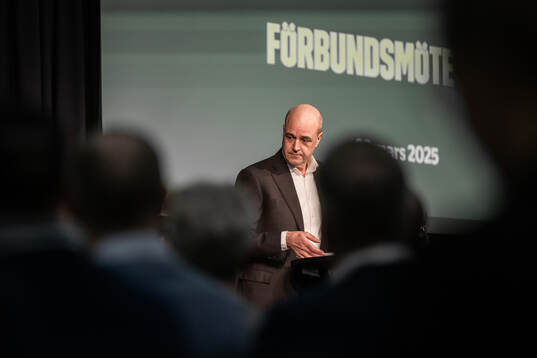 Ordförande Fredrik Reinfeldt