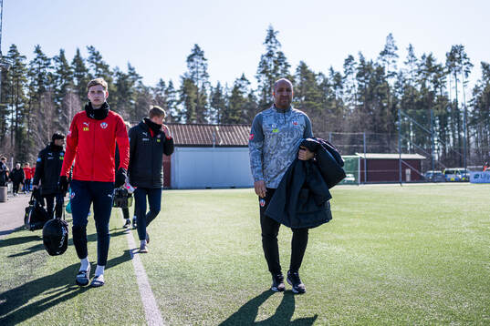 Helsingborgs tränare Kleber Saarenpää
