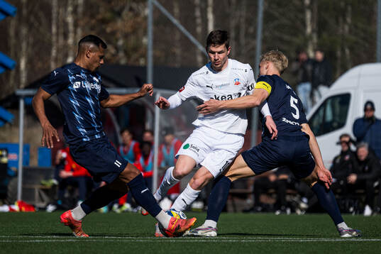 Värnamos Wenderson Oliveira do Nascimento och Helsingborgs