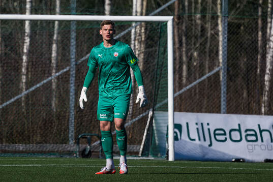 Helsingborgs målvakt Johan Brattberg