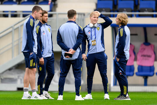 Emil Holm, Anton Saletros, Melker Widell of Sweden