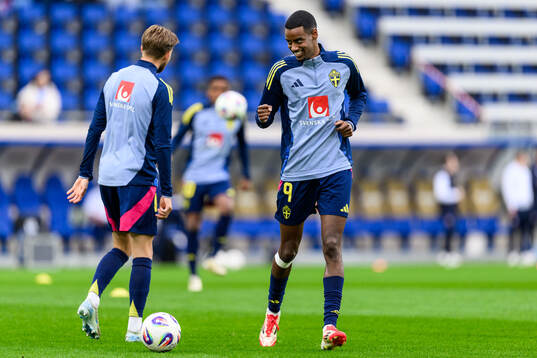 Alexander Isak of Sweden