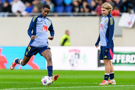 Alexander Isak of Sweden