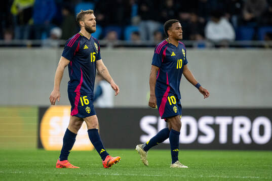 Jesper Karlström and Niclas Eliasson of Sweden