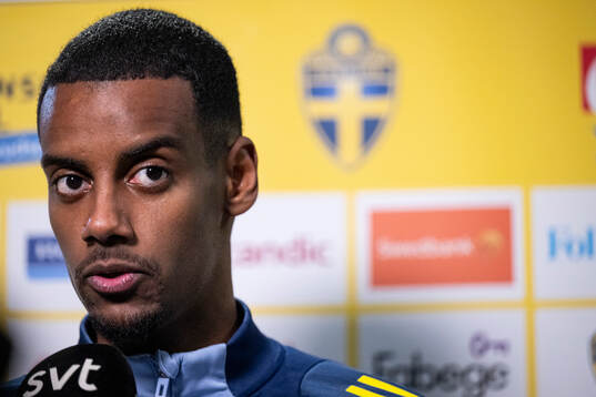 Alexander Isak of Sweden