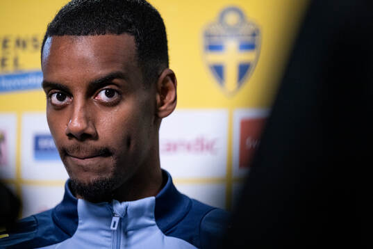 Alexander Isak of Sweden