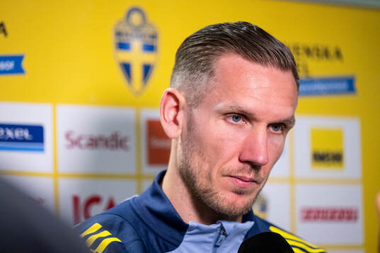 Goalkeeper Robin Olsen of Sweden